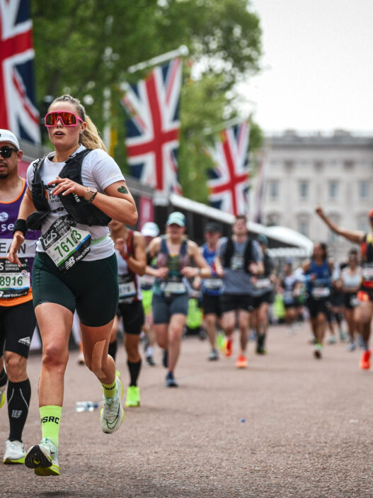 London Marathon runner Lucy Burrows, Owner of Athletica Therapy and contributor to The Women's Health Club Magazine, The Edit.
